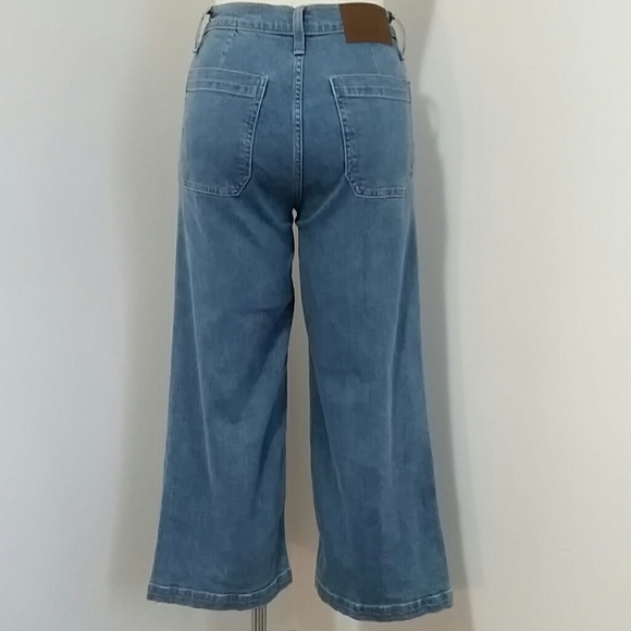 JCREW Factory 10" highest-rise wide-leg jean - Picture 2 of 5